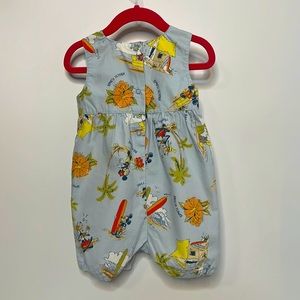 Disney | Mickey and Goofy Onesie | 12-18 mo